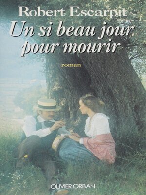 cover image of Un si beau jour pour mourir